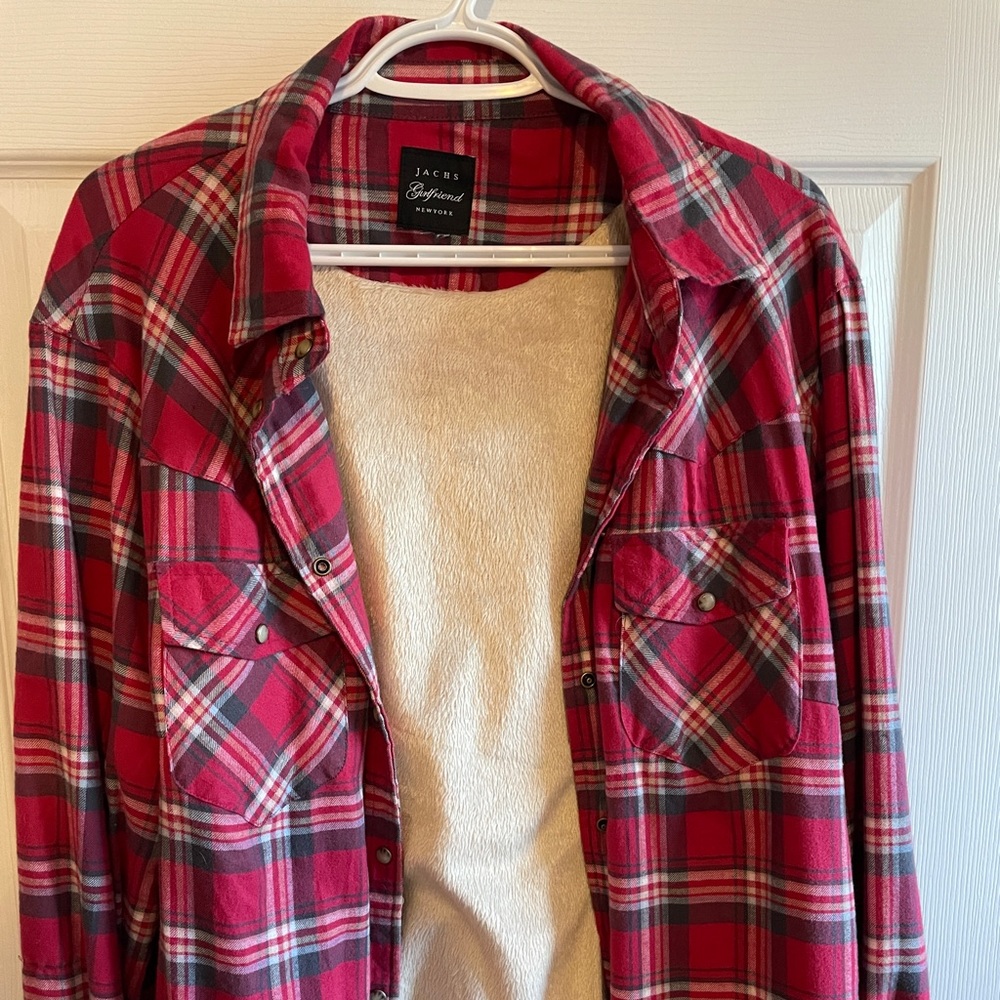 Jachs Plaid Jacket Womens Size XXL